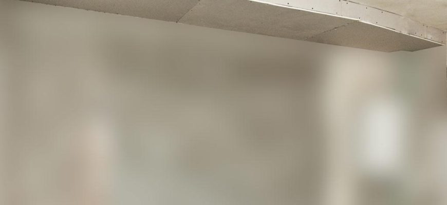 Как сделать гипсокартонную потолочную арку