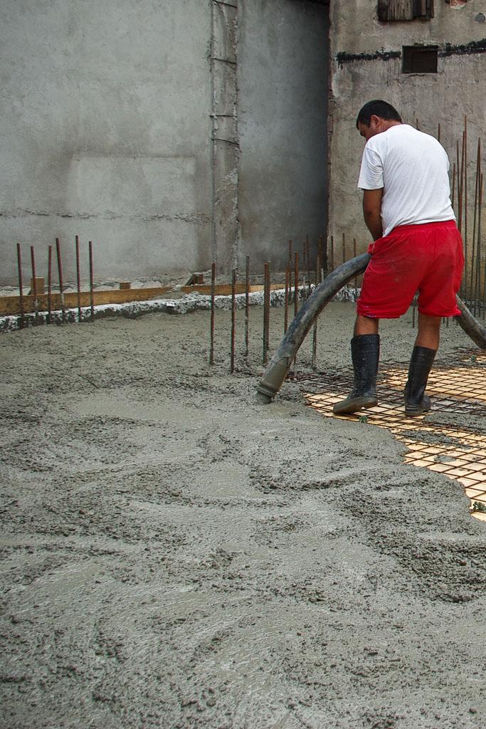 Как закончить бетонную плиту