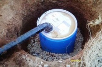 Сливная яма своими руками из подручных материалов