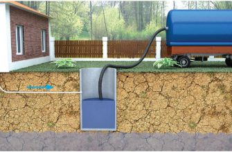 Откачка бытовых стоков из выгребной ямы