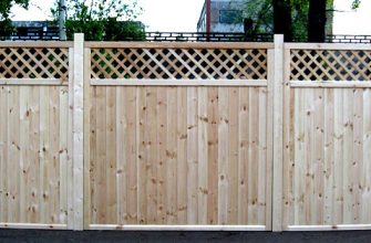 Cтроительство деревянного забора