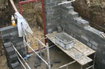 Погреб Работы по созданию котлована