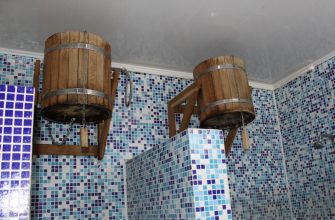 Как сделать душ в бане своими руками