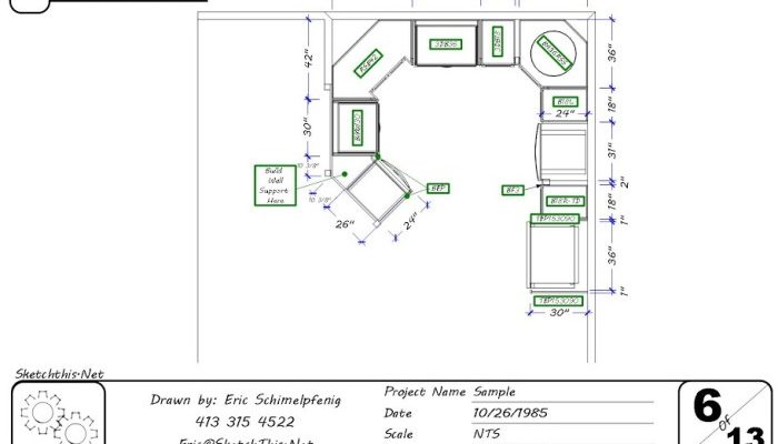 Разработка дизайна кухни в программе 3cad evolution