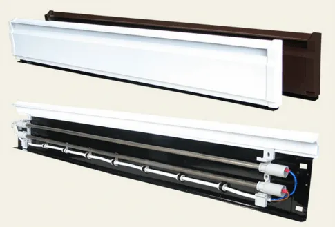 Электрическое плинтусное отопление