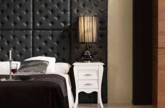 Декоративные стеновые панели из кожзаменителя