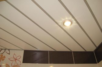 Реечный потолок Албес