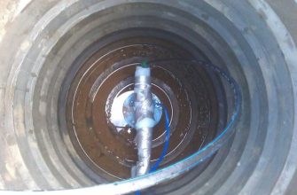 Песчано-полимерный колодец кессон