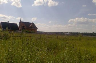 Строительство дома на участке