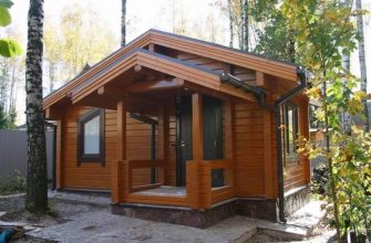 баня из клееного бруса