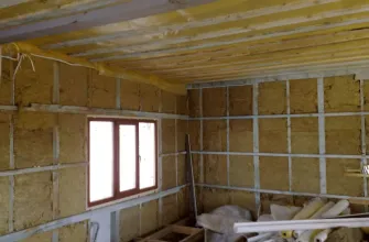 Укладка минваты фото