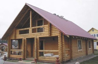 Двускатная крыша фото