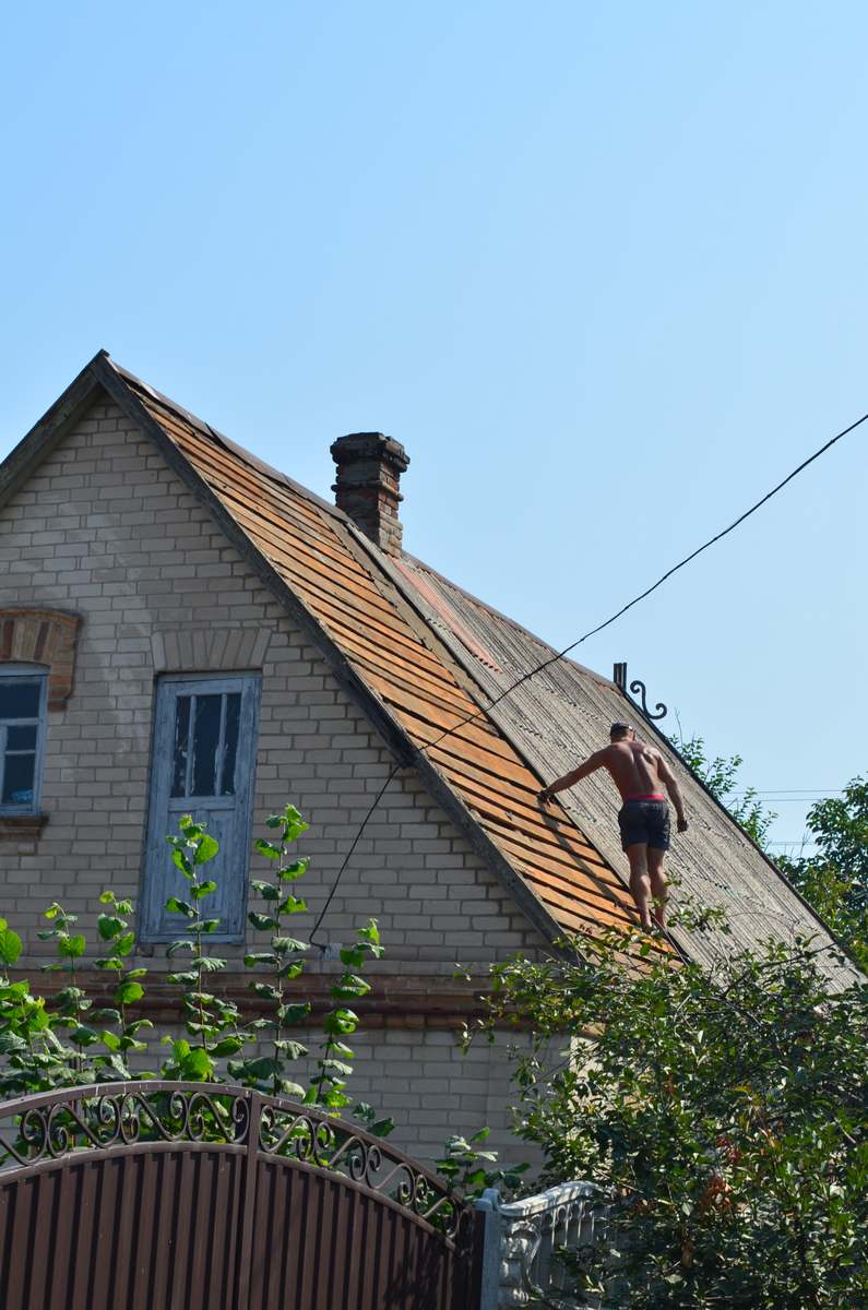 Демонтаж старой крыши