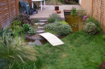 Мост на участке на даче фото