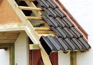 Укладка черепицы