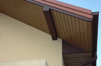 Подшивка свеса крыши фото