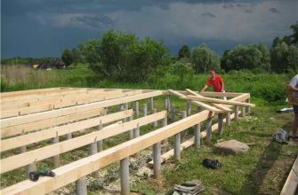 Фундамент с ростверком