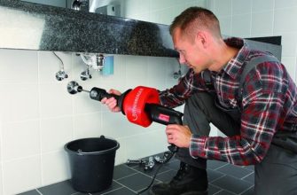 Сантехнический трос - прочистка канализации