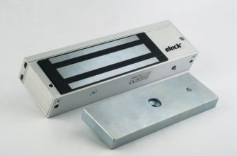 Установка электромагнитных замков на дверь