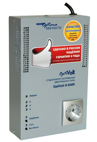 OptiVolt-H-S400 стабилизатор для котла газового фото