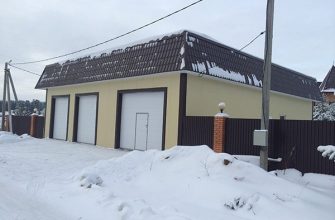гараж +из панелей своими руками