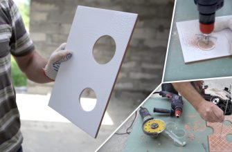 Как сделать отверстие в кафельной плитке