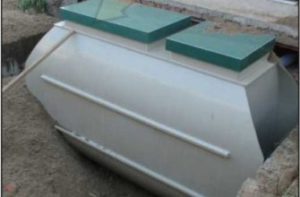 Вход в септик Тверь сбоку