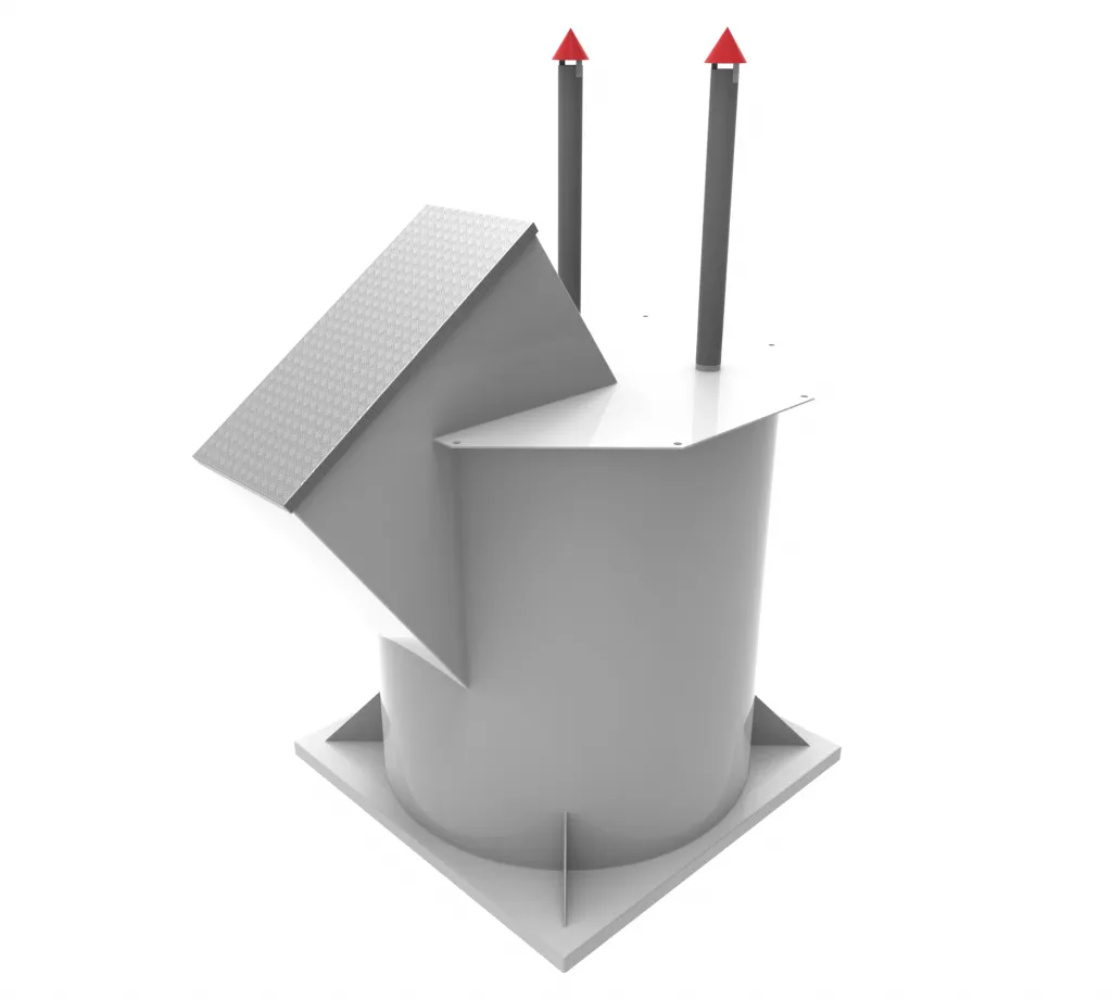 Пластиковый погреб kellari