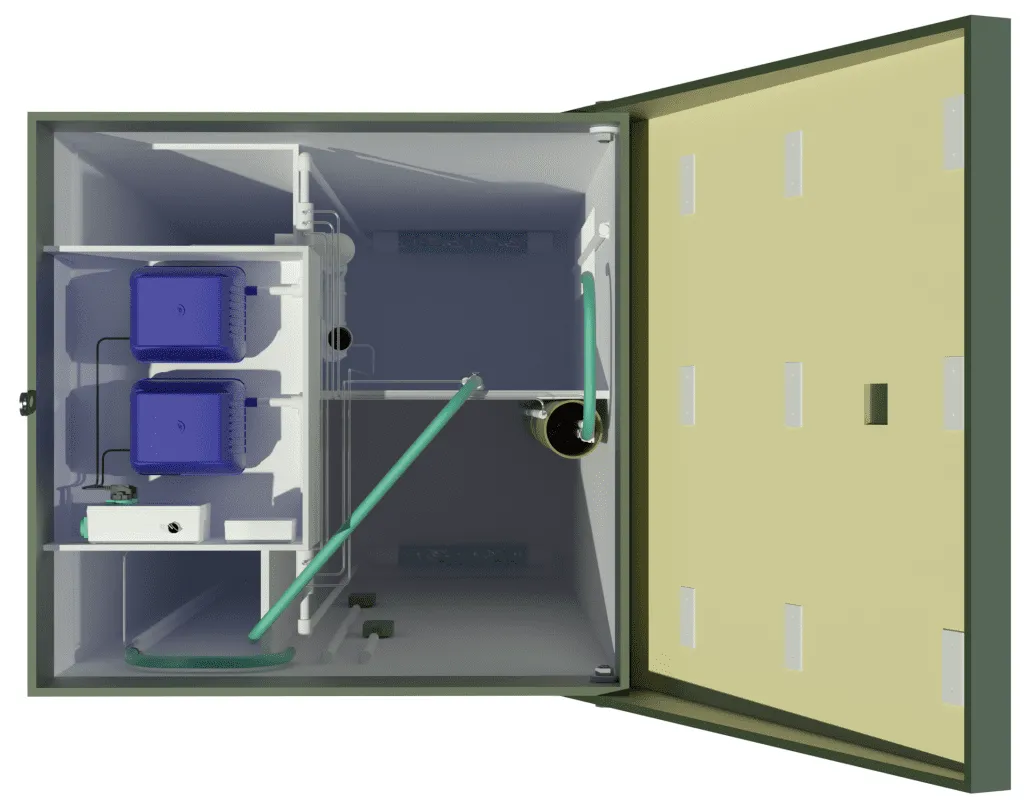 Внутренний вид септика ТОПАС-5