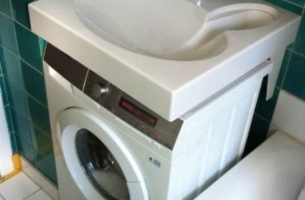 Раковины над стиральной машиной