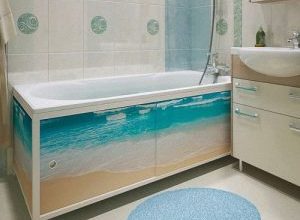 экран для ванны