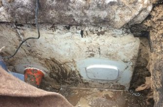 пластиковая заплата на септик топас