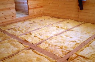 утеплитель для пола на даче
