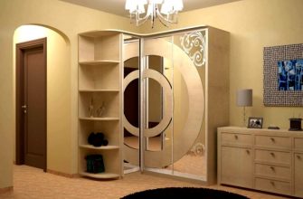 Шкаф-купе углового типа