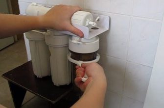Водяной фильтр и его замена
