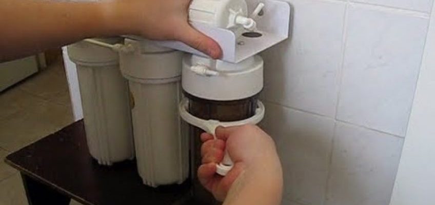 Водяной фильтр и его замена