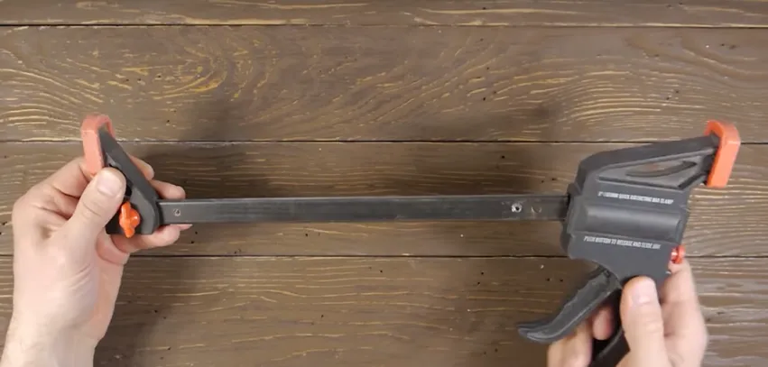 Подготовка струбцины