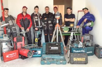 Бригада строителей