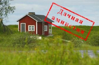 Дачная амнистия