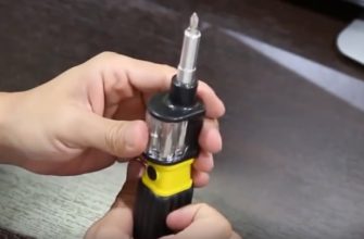 Отвертка с барабаном