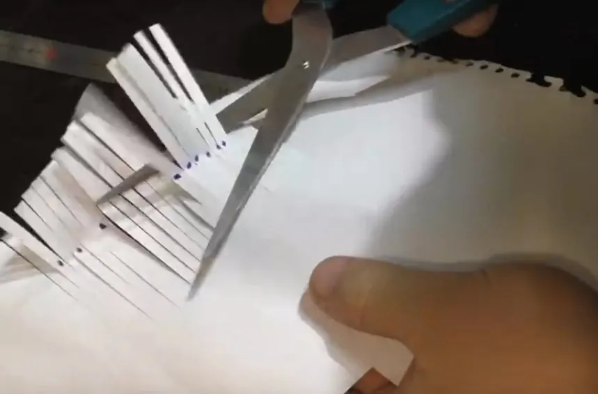 Изготовление бумажного шаблона