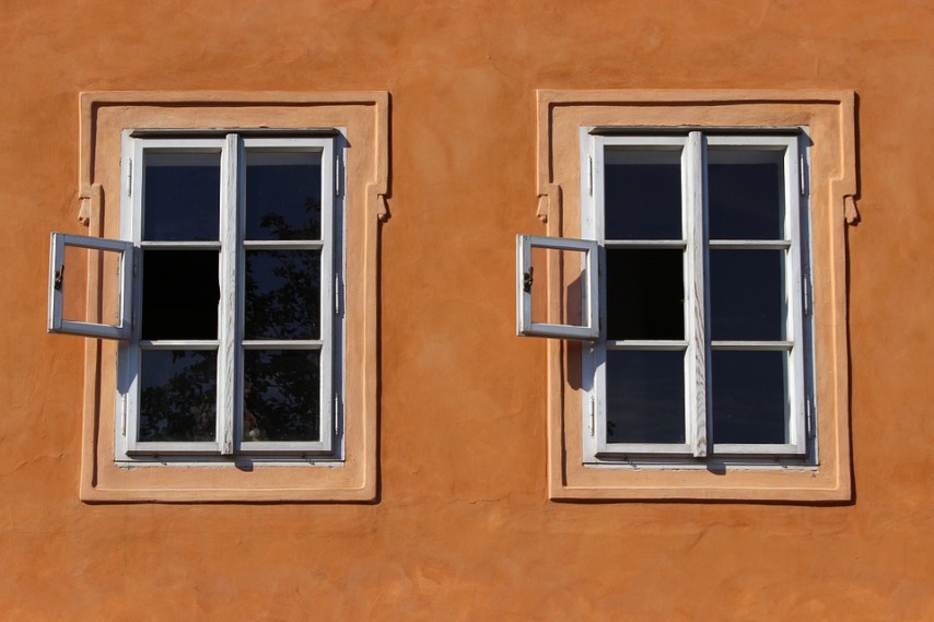 Старые деревянные окна