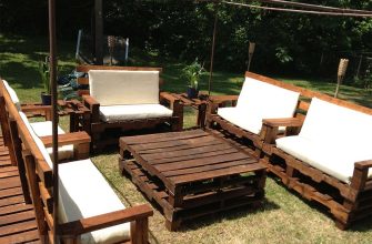 Как сделать садовую мебель из поддонов своими руками