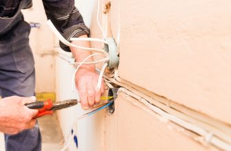 Сечение проводов, укладка проводки