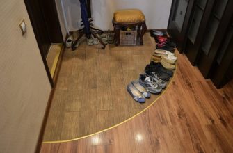 Напольное покрытие: стык