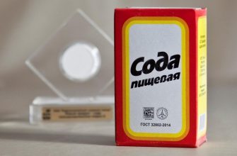Пищевая сода в пачке