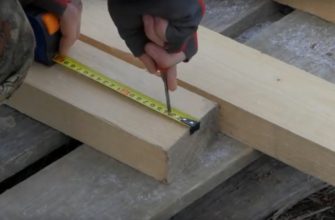 Закрепление ленты рулетки
