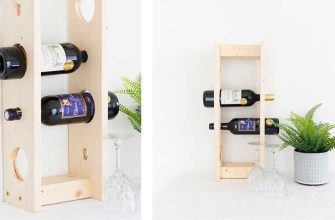 Этажерка для винных бутылок