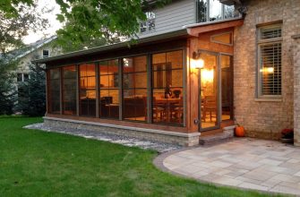 Освещение на веранде