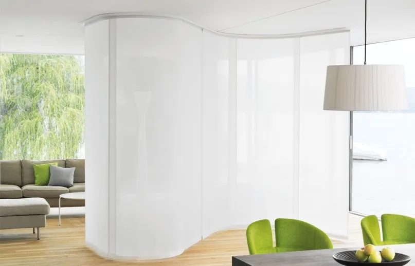 Вариант гибких ширм